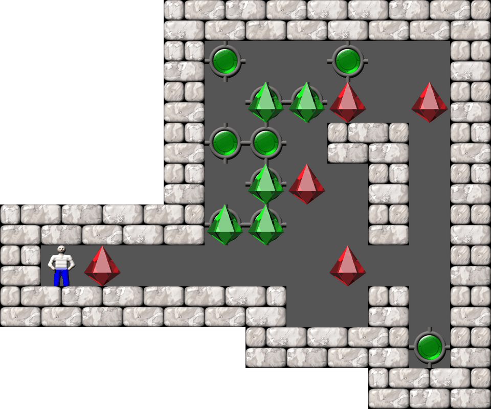 Sokoban Revenge 34 level 24